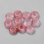 Cherry Quartz Glass Beads