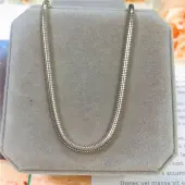 304 Stainless Steel Round Snake Chains Necklaces