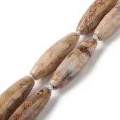 Natural Mexican Lace Agate Beads Strands