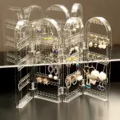 Plastic Earring Storage Display