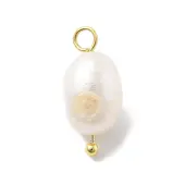 Natural Natural Cultured Freshwater Pearl Potato Pendants