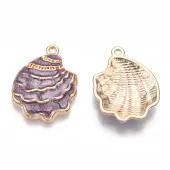 Rack Plating Alloy Enamel Pendant