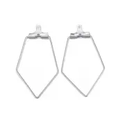 Tarnish Resistant 316 Surgical Stainless Steel Hoop Earring Findings