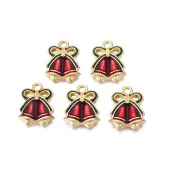 Rack Plating Alloy Enamel Pendants