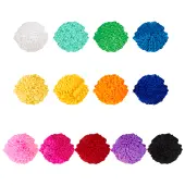 13Pcs 13 Colors DIY Doll Craft Polyester Pom Pom Ball
