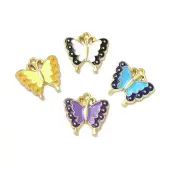 Alloy Enamel Pendants