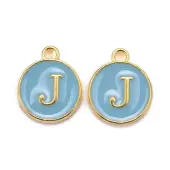 Golden Plated Alloy Enamel Charms