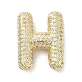 Rack Plating Brass Micro Pave Cubic Zirconia Pendants