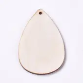 Unfinished Blank Wood Pendants