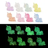 Luminous Transparent Acrylic Beads