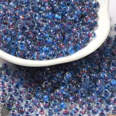 Transparent Glass Round Seed Beads