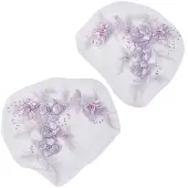 3D Polyester Computerized Embroidery Cloth Sew on Appliques