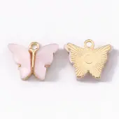 Alloy Acrylic Pendants