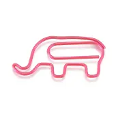 Elephant Shape Iron Paperclips