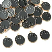 35Pcs Alloy Enamel Pendants