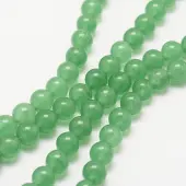 Natural Green Aventurine Bead Strands