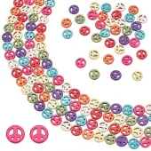 4 Strands Synthetic Turquoise Dyed Beads Strands