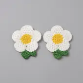 Crochet Flower Appliques