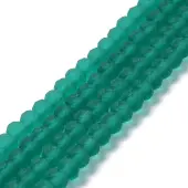 Transparent Glass Beads Strands