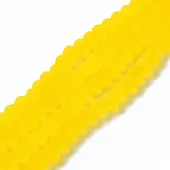 Transparent Glass Beads Strands
