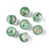 Handmade Foil Lampwork Beads