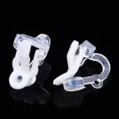 Plastic Clip-on Earring Findings