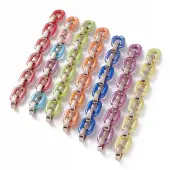 Handmade Opaque Acrylic Cable Chains