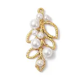 Shell Pearl Round Pendants