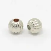 Iron Corrugated Beads