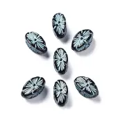 Black Opaque Acrylic Beads