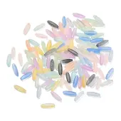 Frosted Glass Beads
