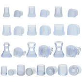 13 Pairs 13 Style PVC High Heel Stoppers Protector