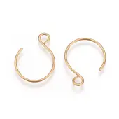 Ion Plating(IP) 304 Stainless Steel Earring Hooks