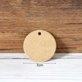Retro Kraft Paper Gift Tags