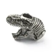 Dinosaur Head Shaped Brass Beads