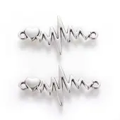 Tibetan Style Zinc Alloy Links connectors