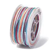 Segment Dyed Waxed Polyester Cord