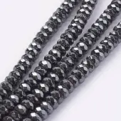 Non-magnetic Synthetic Hematite Beads Strands