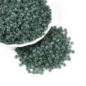 6/0 Transparent Inside Colours Glass Seed Beads