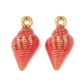 304 Stainless Steel Enamel Pendants