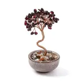 Natural Garnet Chips Tree Decorations