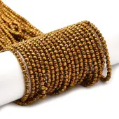Electroplate Glass Beads Strands
