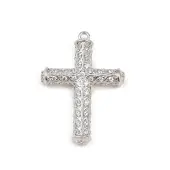 Rack Plating Brass Micro Pave Cubic Zirconia Pendants