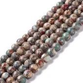 Natural Aqua Terra Jasper Beads Strands