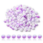 6/0 Opaque Glass Seed Beads