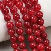 Natural Striped Stone Beads Strands