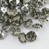 2-Hole Taiwan Acrylic Rhinestone Octagon Buttons
