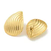 Ion Plating(IP) 304 Stainless Steel Studs Earrings