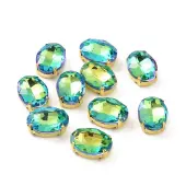 Oval Sew on Rhinestone
