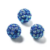 Acrylic Rhinestone Ball Beads